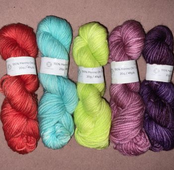 Penny Candy * DK Treat Pack - 5 minis / 20g each - 100% Merino - Image 3