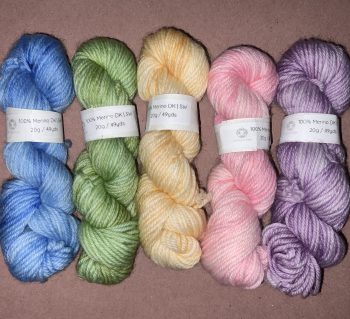 Salt Water Taffy * DK Treat Pack - 5 minis / 20g each - 100% Merino - Image 3