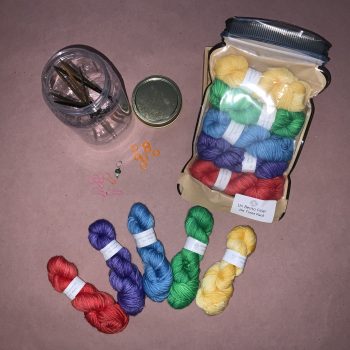 Primary Daze * DK Treat Pack - 5 minis / 20g each - 100% Merino