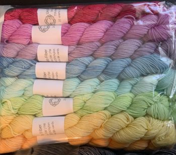 Painting Bricks Shawl Kit by West Knits - Fingering Weight - Image 4