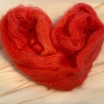 Pippy Poppy Flirt - 72% Kid Mohair / 28% Mulberry Silk - Image 3