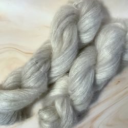 Awesome Aluminum  Flirt - 72% Kid Mohair / 28% Mulberry Silk