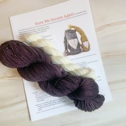 Here We Gnome Again Kit by Sarah Schira FW - Blackberry Yarn