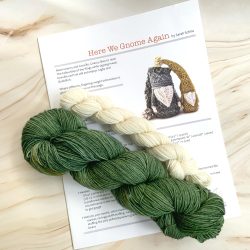 Here We Gnome Again Kit by Sarah Schira FW - Earthen Green Yarn