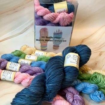 UBF Mitten Kit - w/ Navy Base & Ravelry Download Code
