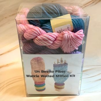 UBF Mitten Kit - w/ Navy Base & Ravelry Download Code - Image 4