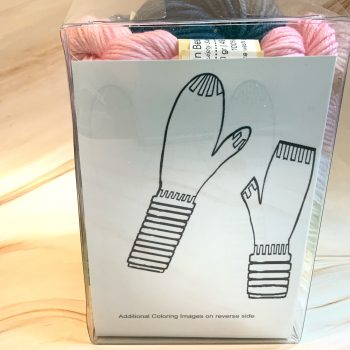 UBF Mitten Kit - w/ Navy Base & Ravelry Download Code - Image 6