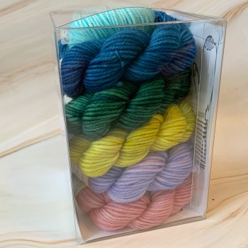 UBF Mitten Kit - w/ Aqua Base & Ravelry Download Code - Image 5