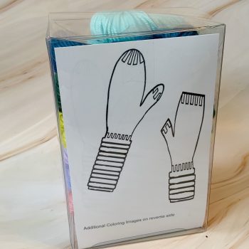UBF Mitten Kit - w/ Aqua Base & Ravelry Download Code - Image 6