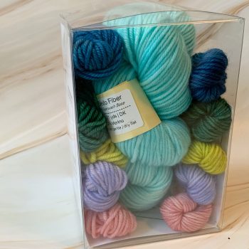 UBF Mitten Kit - w/ Aqua Base & Ravelry Download Code - Image 7