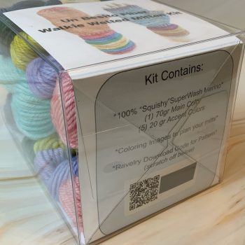 UBF Mitten Kit - w/ Aqua Base & Ravelry Download Code - Image 8