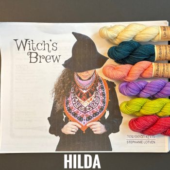 Witches Brew Kit by Tellybean Kits - w/Ravelry Download Code & Printed Pattern - Image 7