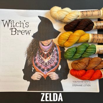 Witches Brew Kit by Tellybean Kits - w/Ravelry Download Code & Printed Pattern - Image 3