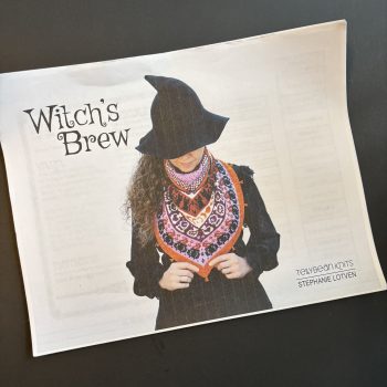 Witches Brew Kit by Tellybean Kits - w/Ravelry Download Code & Printed Pattern