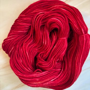 Resistance Red DK Squishy - 100% Merino - Image 2