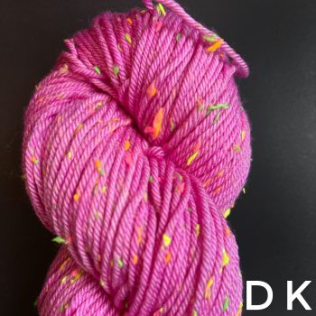 Squidley Diddly DK Neon Tweed - Image 2