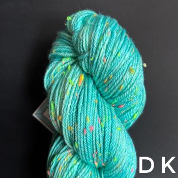 JabberJaw Aqua DK Neon Tweed - Image 2