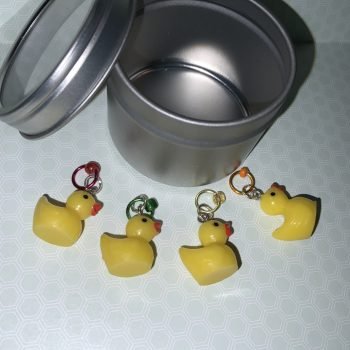 Duckie Stitch Marker Set (4)