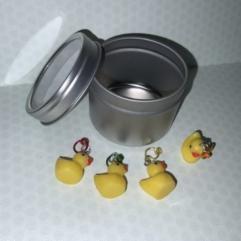 Duckie Stitch Marker Set (4) - Image 3
