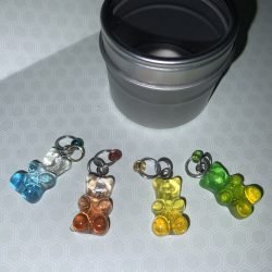 Gummy Bear Stitch Marker Set (4)